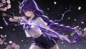 持剑少女