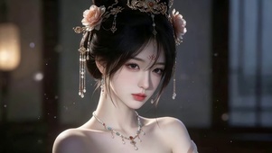 可爱国风女孩
