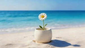 海边小鲜花