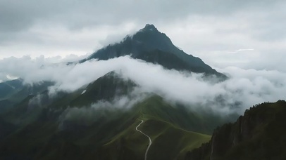 云雾山峰