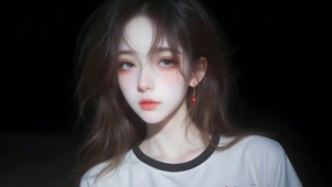 小清新治愈女孩