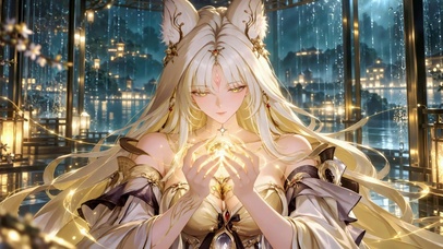 雨夜狐耳少女：心月狐