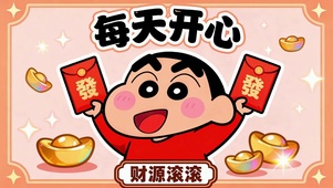 每天开心财源滚滚