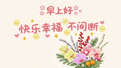 早安祝福图