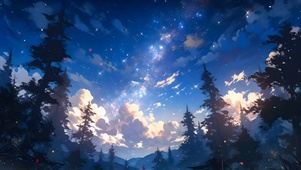 4K 星空森林