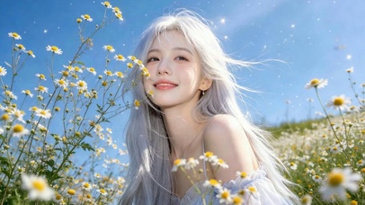 风遇白樱-治愈少女