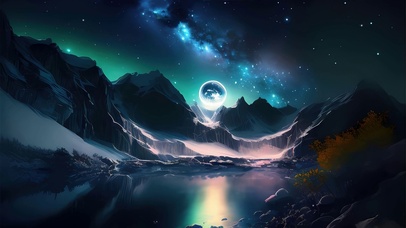 魔法星空