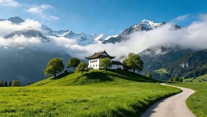 云雾闲静山居 