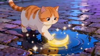 水中捞月