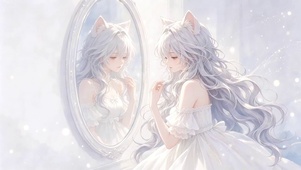 镜中少女