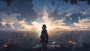 夕阳