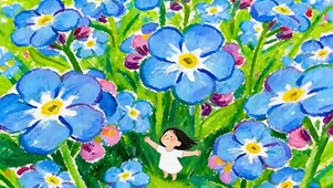 蓝色的花梦