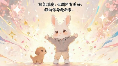 福气向你 来