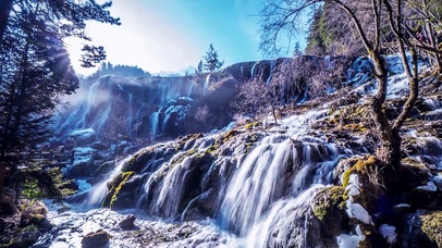 瀑布高清动态壁纸