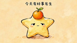 今天有好事发生