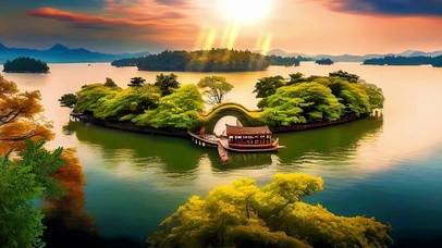 治愈山水
