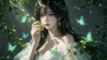 治愈蝴蝶女孩