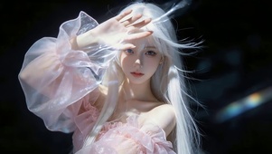 治愈可爱女孩