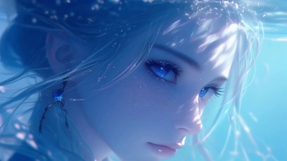 海蓝色低语