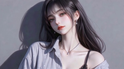 清纯甜美女孩