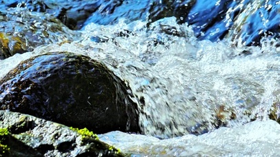 解压治愈流水4K