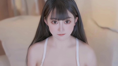 纯美治愈性感美少女心动可爱甜妹