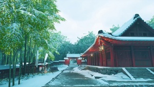 对马岛之魂— 飞檐 雪景