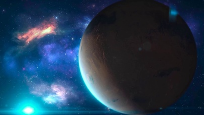 4K唯美太空星球