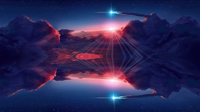 4k云上夕阳-天空之境