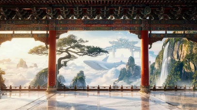 古亭云海山川