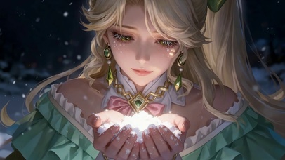 雪光少女