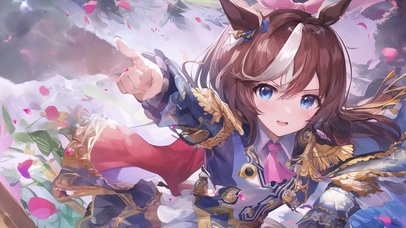 唯美鲜花赛马娘