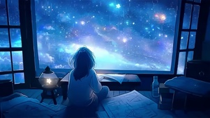 雨天女孩