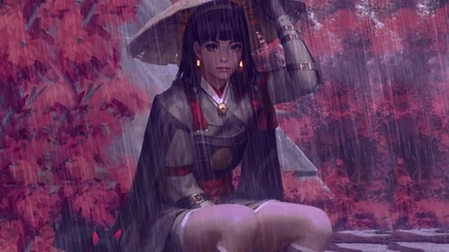 暴雨武士女孩