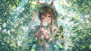 可爱少女
