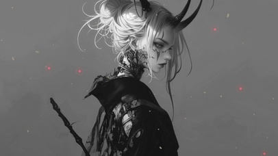侧颜