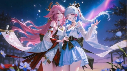 极光之境神子绫华