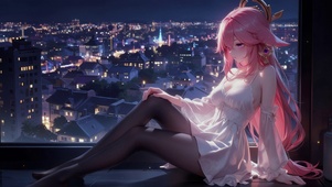 窗边女孩