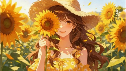 向日葵女孩