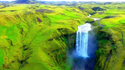 4K斯科加大瀑布