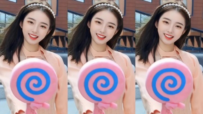 超甜小甜妹棒棒糖女孩甜妹美少女