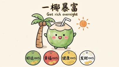 一椰暴富