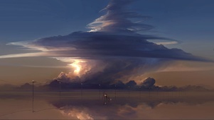 海上画画