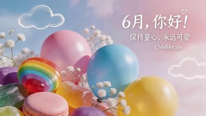 六月你好治愈壁纸