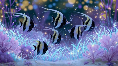 梦幻海底神仙鱼