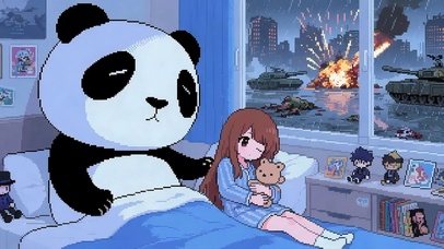 穿越火线的熊猫的房车