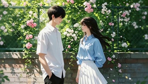 花下情侣