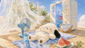 狗狗的清凉夏日