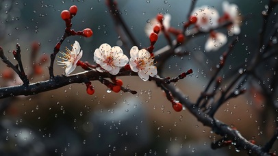 花卉壁纸 写实ai