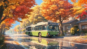秋日街道